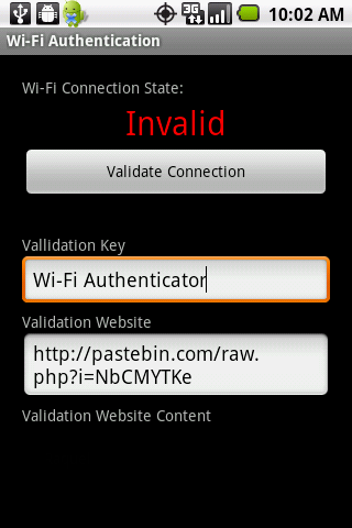 Invalid AP image