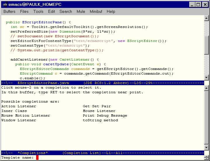 Screenshot showing template completion
			buffer.