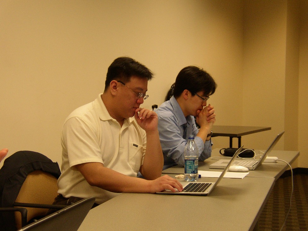 Robby (left) and Jooyong Lee (right)