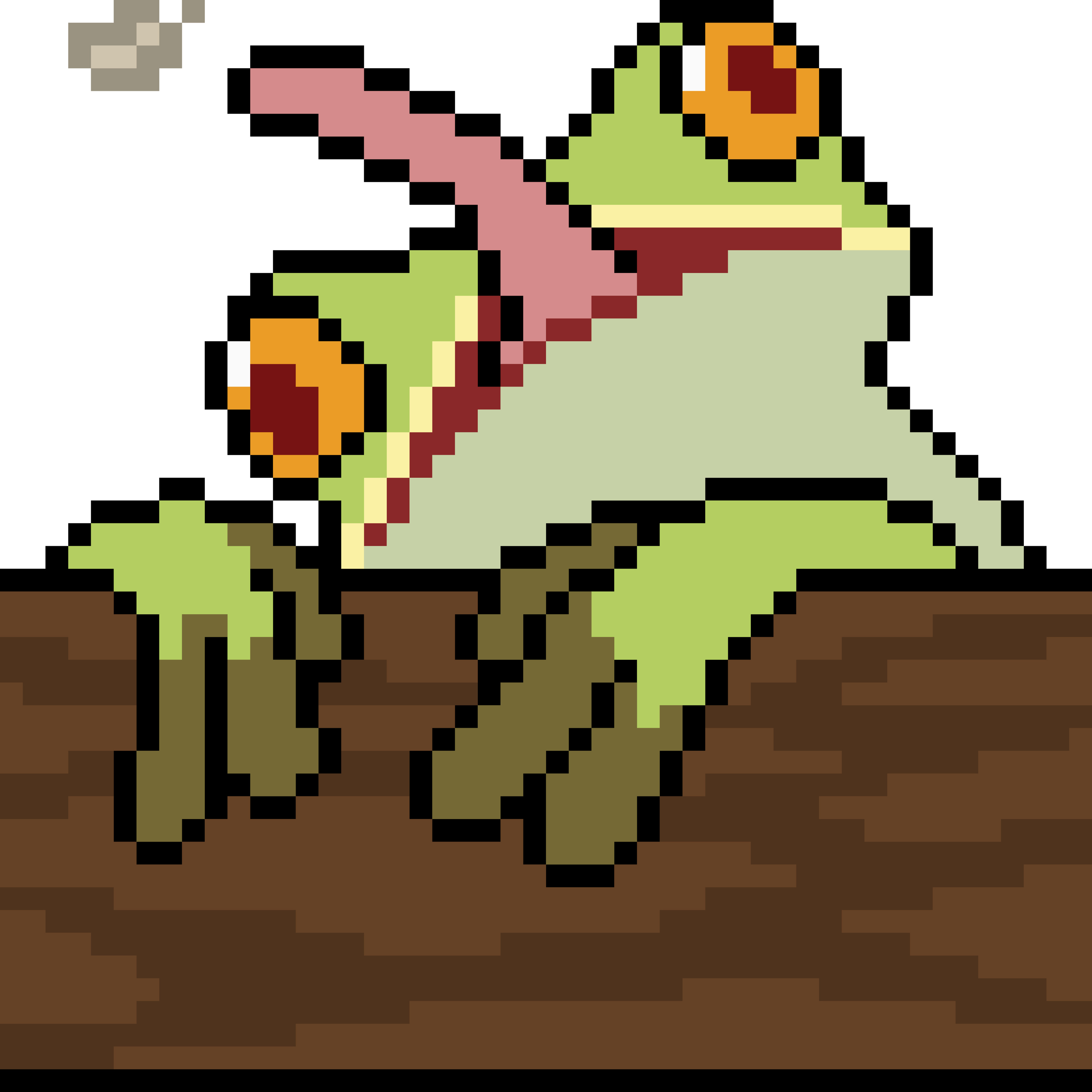 A frog lazily catching a bug.