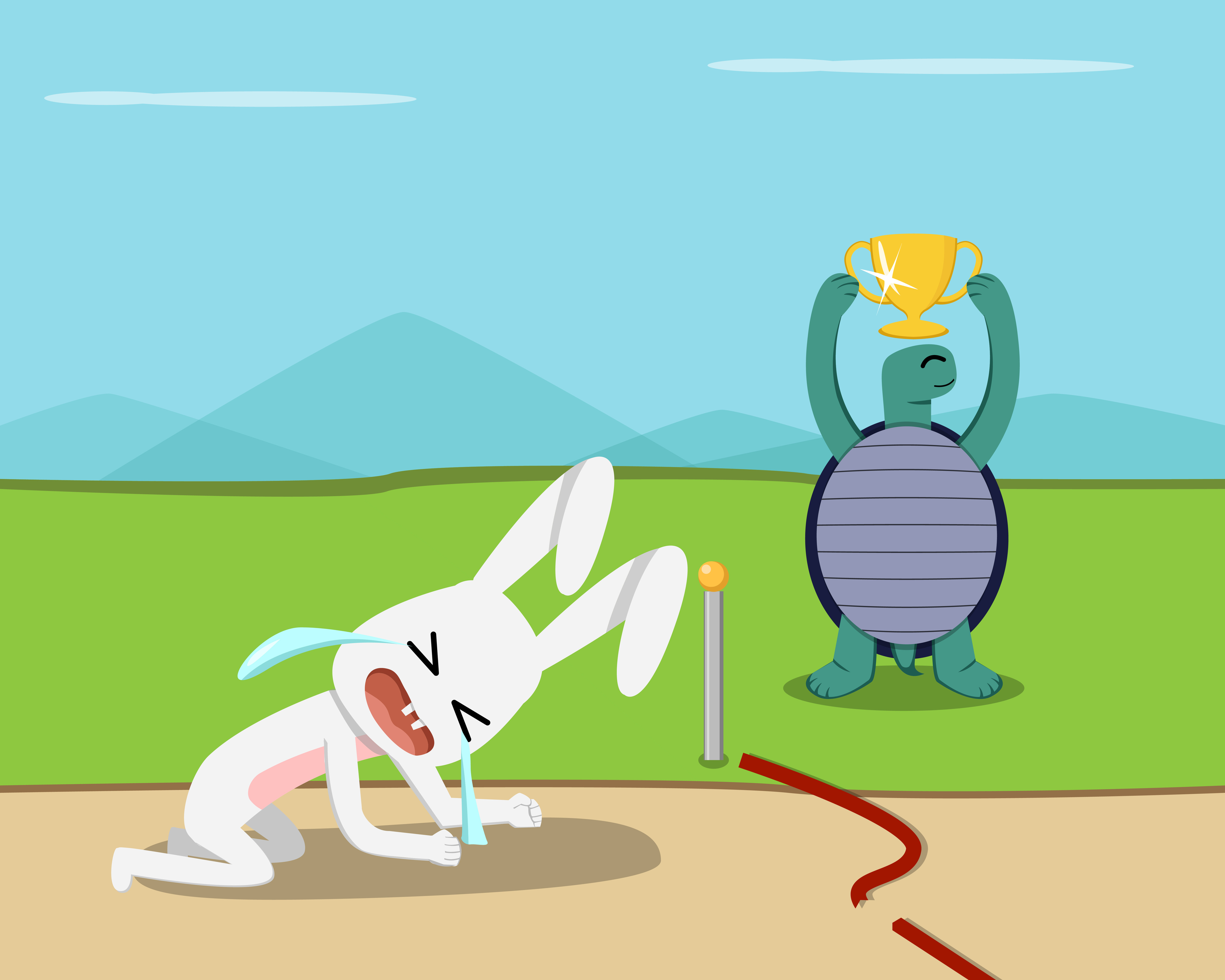 The tortoise and the hare